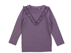 Name It arctic dusk top with ruffles